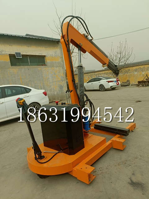 万全区自卸车厢随车吊 自制轮式四不像起重机 四驱平板吊 5吨 贵盛